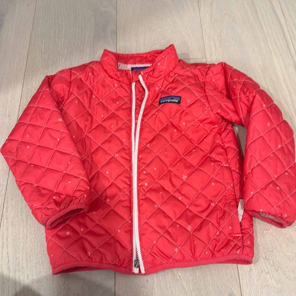 Patagonia quilted girls jacket 4t